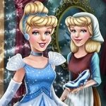 Постер игры Трансформация Принцессы Золушки